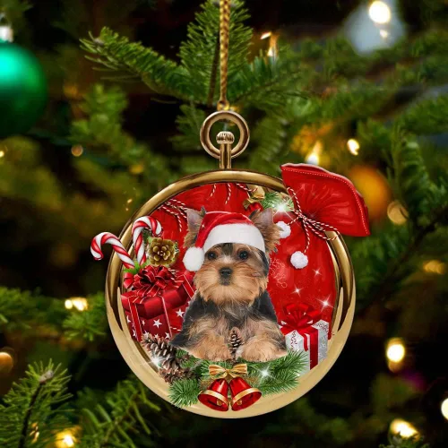 Vista 12 de Nazenti Adorno personalizado de bola de Navidad de pastor australiano – Adorno de perro personalizado para amantes de las mascotas, colgante