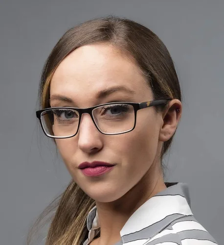 Vista 2 de Yogo Vision Bifocal Reading Glasses for Men and Women, Rectangle MultiFocal Readers with Spring Hinges, Retro Design