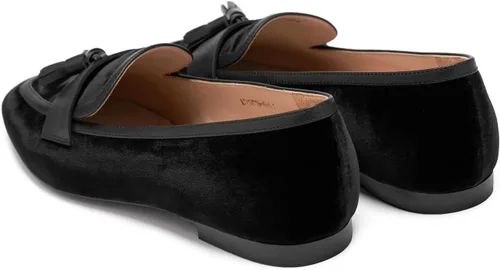 Vista 7 de Mocasines para mujer, zapatos planos de cuero casuales para mujer