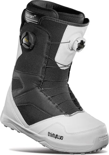 Vista 21 de ThirtyTwo Botas de snowboard BOA para niños Gris/Goma (Santa Cruz)