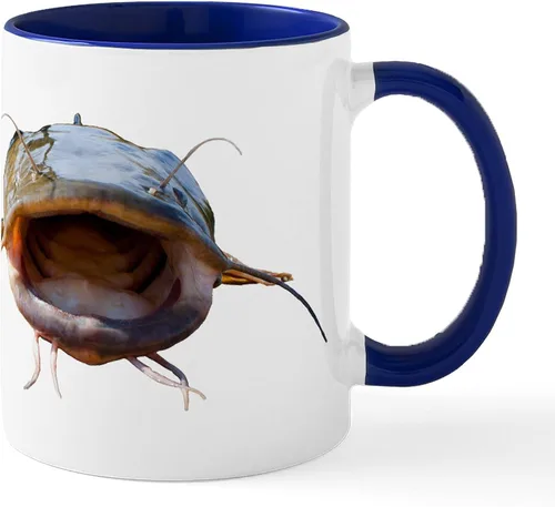 Vista 26 de CafePress Bigmouth Flathead - Taza de café de cerámica (11.0 fl oz)