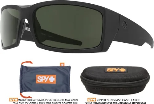 Vista 3 de Spy General Rectangle Sunglasses for Men for Women + BUNDLE with Designer iWear Complimentary Eyewear Kit