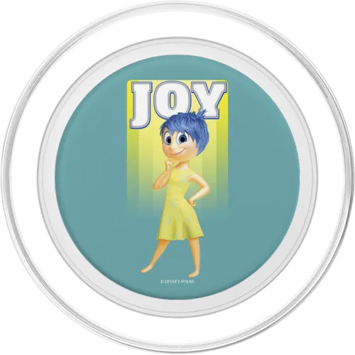Vista 2 de Disney Pixar Inside Out Joy Retrato PopSockets MagSafe PopGrip para iPhone