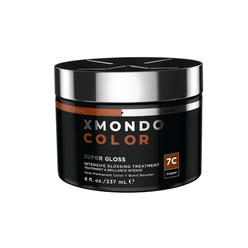 Vista 16 de XMONDO Máscara de Depósito de Color Rubio Ceniza y Tinte Semipermanente para el Cabello Super Brillo Infundido con Potenciadores de Enlaces