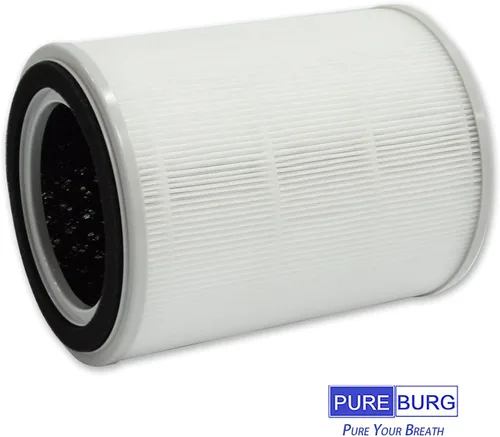Vista 5 de PUREBURG Filtro de repuesto TPAP001 compatible con el purificador de aire TOPPIN Comfy Air C2, paquete de 2 unidades de carbón activado H13 True