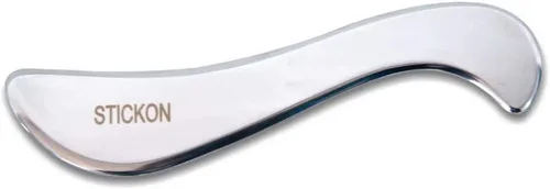 Vista 19 de Herramienta raspadora de masaje Gua Sha de acero inoxidable, herramientas de masaje de raspado GuaSha, herramientas IASTM, gran herramienta