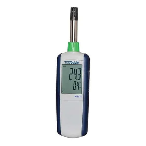 Vista 2 de Termohigrómetro digital rastreable Digi-Sense con calibración, 0-100 RH, resolución 0.1, precisión del 2 %