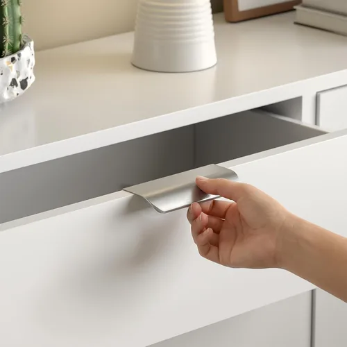 Vista 17 de Goldenwarm Paquete de 6 manijas de gabinete de cocina de 3 pulgadas, tiradores negros para armarios, tiradores de borde, accesorios de cocina negros