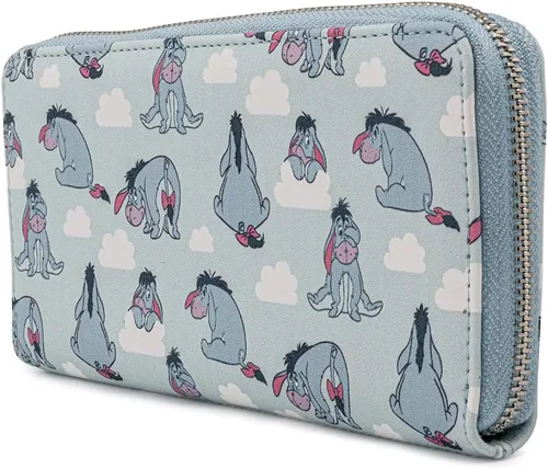 Vista 3 de Loungefly Disney Winnie the Pooh Eeyore - Cartera con cremallera, Multi, Cartera con cremallera