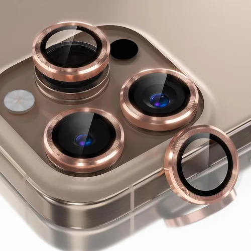 Vista 405 de Choiche Compatible para iPhone 16 Pro/iPhone 16 Pro Max Protector de Lente de Cámara, Vidrio Templado 9H Protector de Pantalla de Cubierta de Cámara