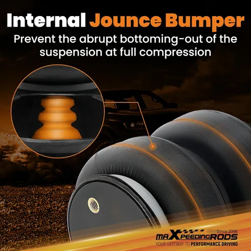 Vista 2 de Kit de bolsas de suspensión de aire maXpeedingrods 5000 lbs para Ford F250 F350 4WD RWD 1999-2007 Camiones solo con enganche de cuello de cisne 1105