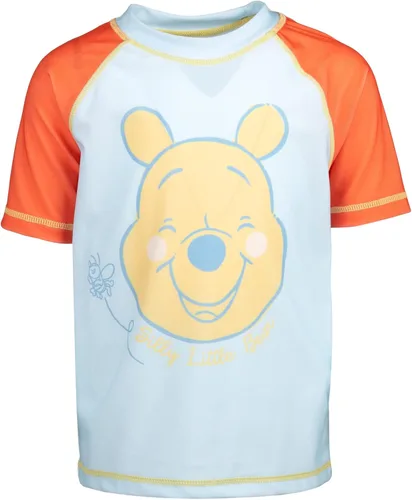 Vista 4 de Disney Winnie The Pooh - Traje de baño tipo raglán, sin botones, con protección contra erupciones
