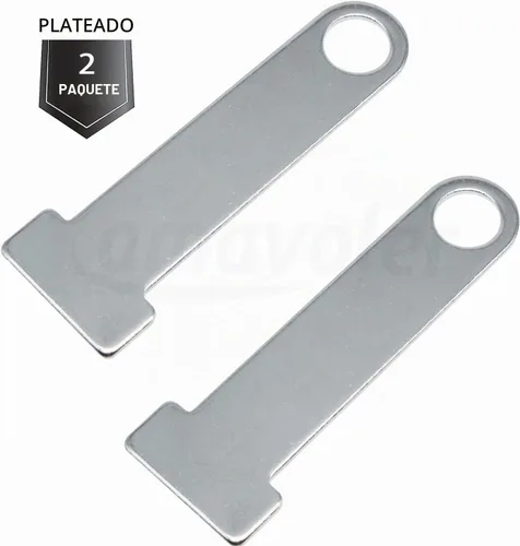Vista 3 de Correa para casco de motocicleta con anillo en D de acero inoxidable, soporte universal de bloqueo para casco de motocicleta (2 unidades)