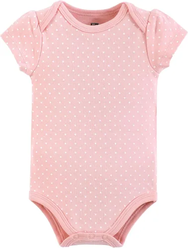Vista 145 de Hudson Baby baby-girls Cotton Bodysuits 3-pack