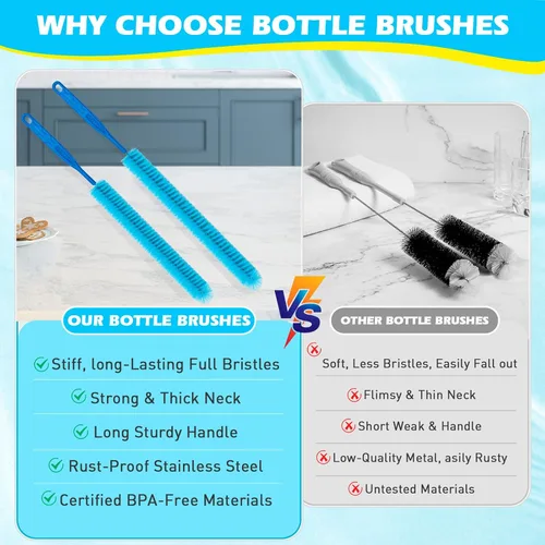Vista 8 de Dryer Vent Cleaner, Dryer Lint Brush Cleaning Tool Flexible Long Pipe