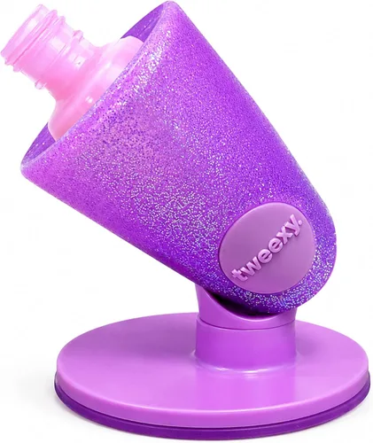 Vista 14 de tweexy Soporte para frasco de esmalte de uñas con bisagra Soporte antiderrame para esmalte de uñas, inclinado, succión IntelliStick Airlock