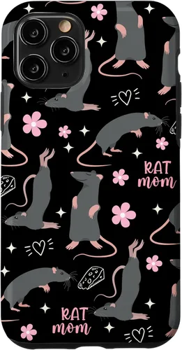 Vista 28 de Funda para iPhone 13 Pro Max Rat Mom Cute Rat Owner Keeper Pet Lover