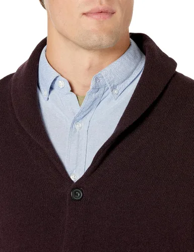 Vista 3 de Goodthreads Suéter tipo cárdigan de manga larga con cuello de chal para hombre