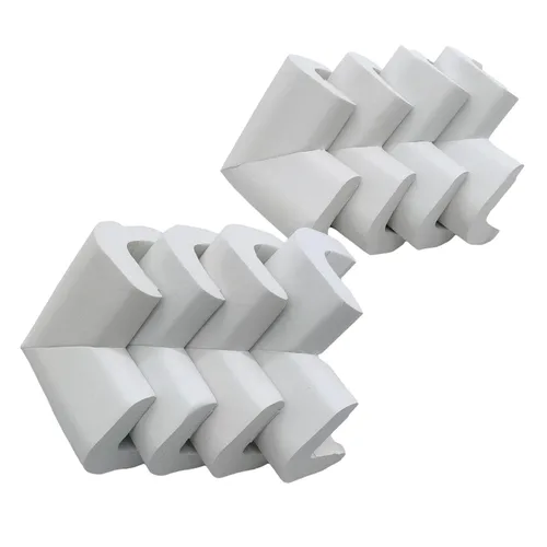 Vista 10 de Protectores de borde de mesa en forma de L, color negro, borde de 13.1 pies + 4 esquinas Parachoques NBR de alta densidad, corte fácil
