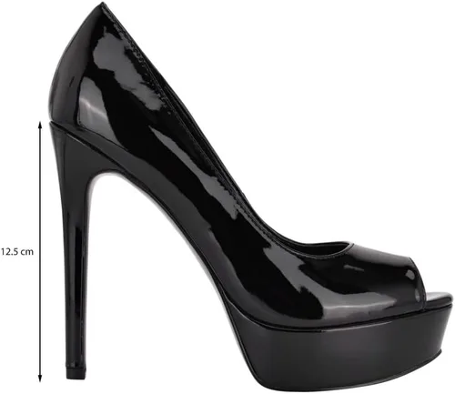 Vista 5 de GUESS Zapatos de tacón Cacei para mujer, Negro 001