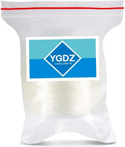 Vista 7 de YGDZ Cordón elástico para pulseras y joyas, cuerda elástica para cuentas, 1 rollo de 328.1 ft (0.031 in)