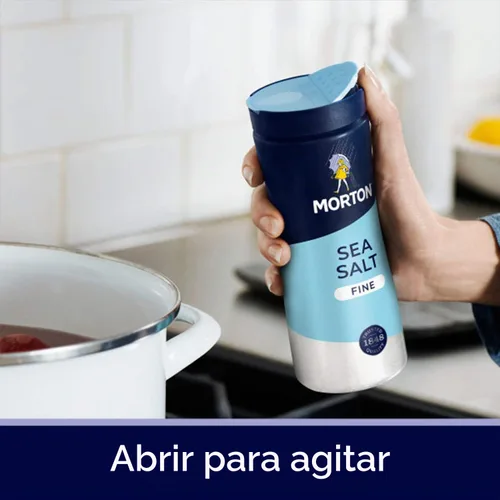 Vista 10 de Morton Sea Salt gruesa, 17.6 onzas (paquete de 6)