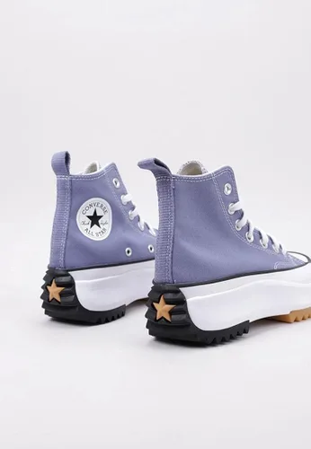 Vista 6 de Converse Tenis Run Star Hike High Top para hombre, Slate LilacBlackWhite