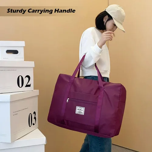 Vista 6 de IMCUZUR Bolsa de fin de semana para mujer, bolsa de viaje para Spirit Airlines, bolsa de artículos personales de 18 x 14 x 8 pulgadas, bolsa de mano