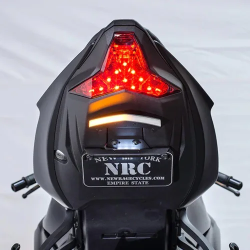 Vista 7 de Nuevo kit de eliminación de guardabarros Rage Cycles, compatible con Kawasaki ZX-6R 2019-Present (sin tucked)