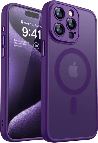 Vista 95 de CANSHN Funda magnética compatible con iPhone Air (6.5 pulgadas), mejorada [protección completa de la cámara] [compatible con Magsafe]