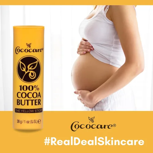 Vista 7 de Cococare Barra de manteca de cacao 100% (paquete de 4)