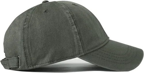Vista 2 de CACUSS Men's Cotton Dad Hat Classic Baseball Cap with Adjustable Buckle Closure Golf Cap