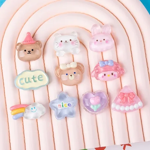 Vista 3 de dijes de cocodrilo para niñas, dijes brillantes para cocodrilo