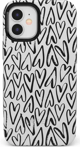 Vista 126 de Funda Casely para iPhone 12 Mini Todo lo que necesitas es amor Beatles Compatible con MagSafe Diseño protector audaz