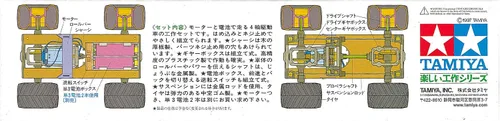 Vista 2 de Tamiya 70113 Kit de chasis 4WD