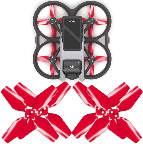 Vista 13 de Master Airscrew Hélices de actualización de 3 cuchillas para DJI Avata - Negro, 4 piezas