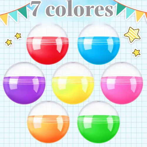 Vista 3 de Sosation 1,1 pulgadas 150 PC Gumball máquina expendedora cápsula, color Color elegante