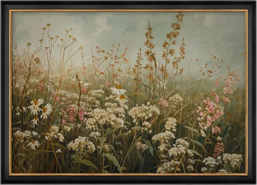 Vista 70 de MUDECOR Lienzo enmarcado prémium para pared, pinos nevados en bosque de invierno, ilustraciones modernas, arte contemporáneo, escénico, divertido