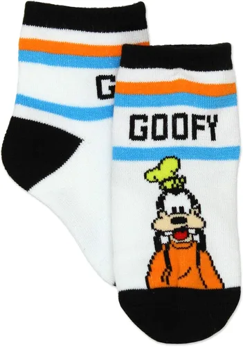 Vista 5 de Disney Boys Toddler Mickey Mouse Crew Style Socks