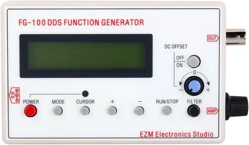 Vista 3 de Tbest Arbitrario, Generador, Generador, 1HZ 500KHz DDS Generador Funcional Fuente Módulo Contador de Frecuencia