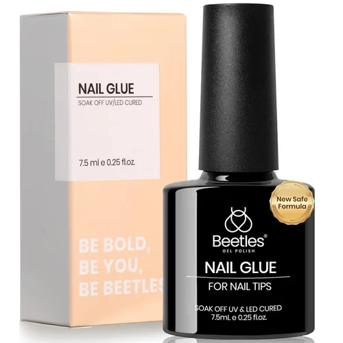 Vista 9 de Beetles - Kit de uñas de gel, 288 puntas de uñas medianas de almendra
