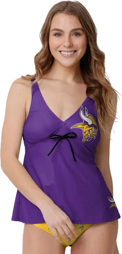 Vista 132 de FOCO Women's NFL Team Logo Ladies Bathing Swim Wear Suit