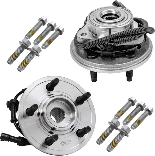 Vista 3 de Detroit Axle - Kit de 6 piezas para Ford Explorer Mercury Mountaineer Lincoln Aviator 2002-2005 2002-2005 brazos de control superior con rótulas, 2