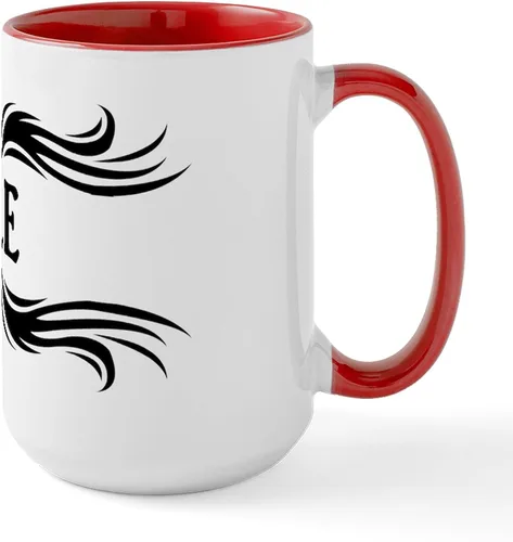 Vista 9 de CafePress Taza de café de cerámica extra grande de 15 oz (15.0 fl oz) con bandera de Chile