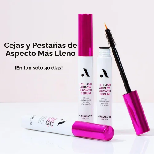 Vista 7 de Absolute New York Suero para el crecimiento de pestañas y cejas