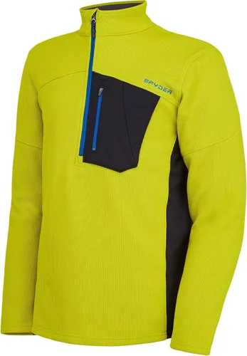 Vista 3 de Spyder - Chaqueta Bandit deportiva con media cremallera como capa intermedia para hombre