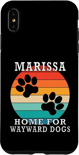 Vista 11 de Marissa Home for Wayward Dogs Family Name Case for iPhone 17