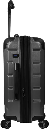 Vista 4 de Traveler's Choice Silverwood Ii Hardside - Maleta giratoria expandible, Gris - agotado, Silverwood Ii Hardside - Maleta giratoria expandible