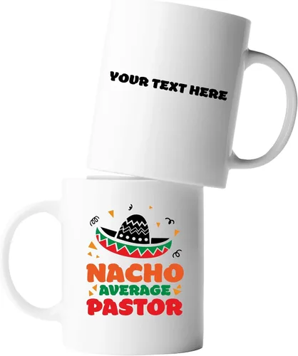 Vista 10 de Nacho Promedio Pastor Divertidos Regalos Pastor Pastor Regalos Ministro Ordenación Predicador Regalos de Apreciación Novedad Vasos Vasos Taza