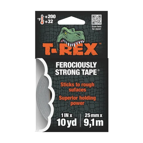 Vista 18 de T-REX Cinta adhesiva extra ancha, 2.83 pulgadas x 25 yardas, gris plomizo Pavonado